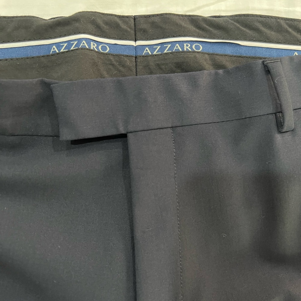 Azzaro - Black dress pants (Small/Medium). Amazing quality